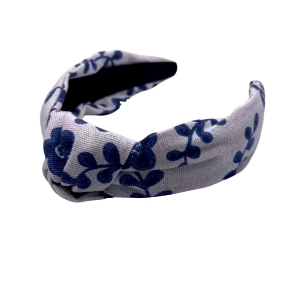 413. The Flower Linen Headband - Picture 1 of 1